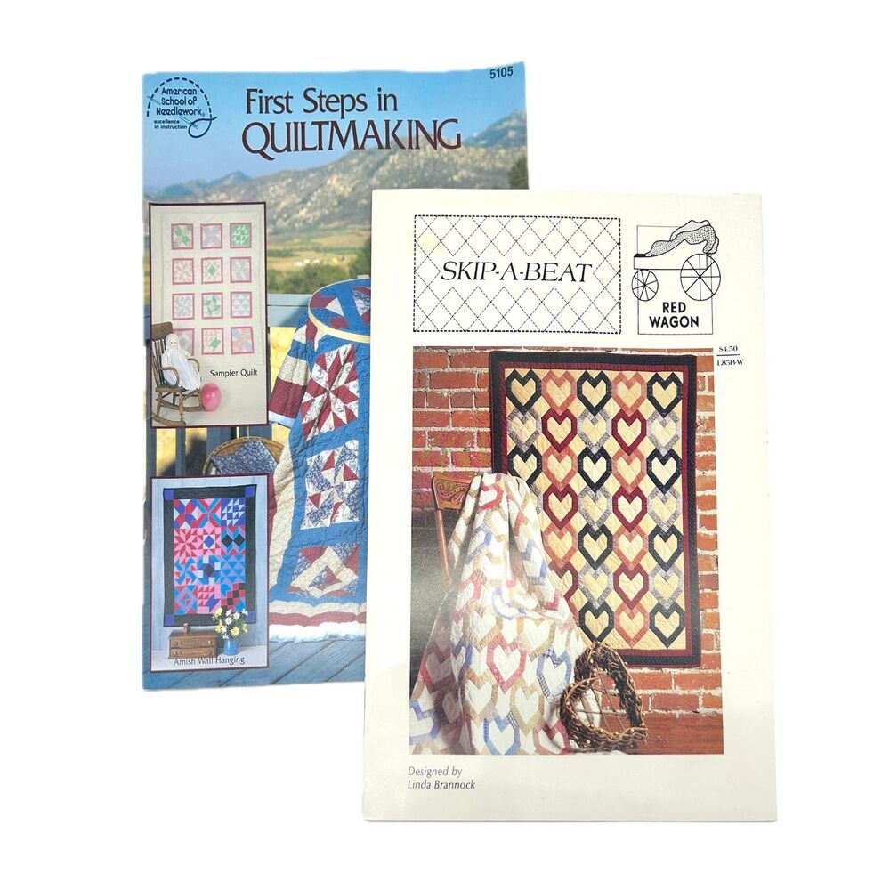 1980's Quilting Pattern Books